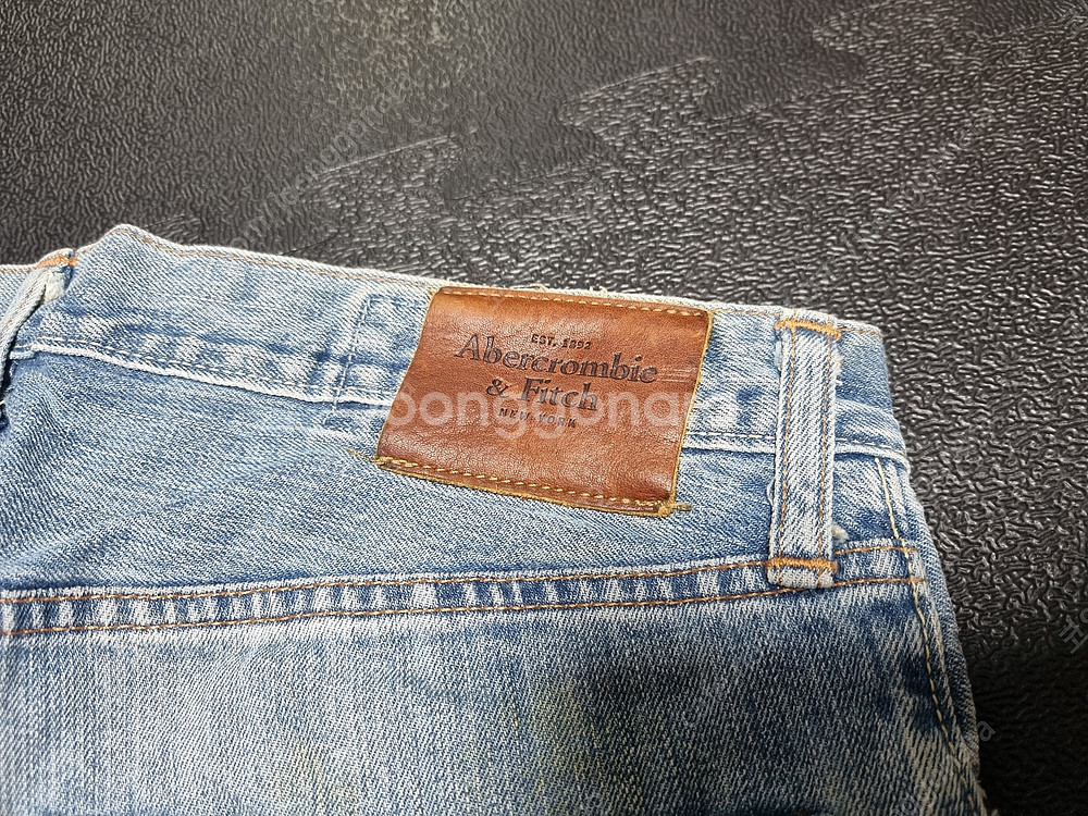 아베크롬비 페인트 워싱진 청바지 32 X 32--3