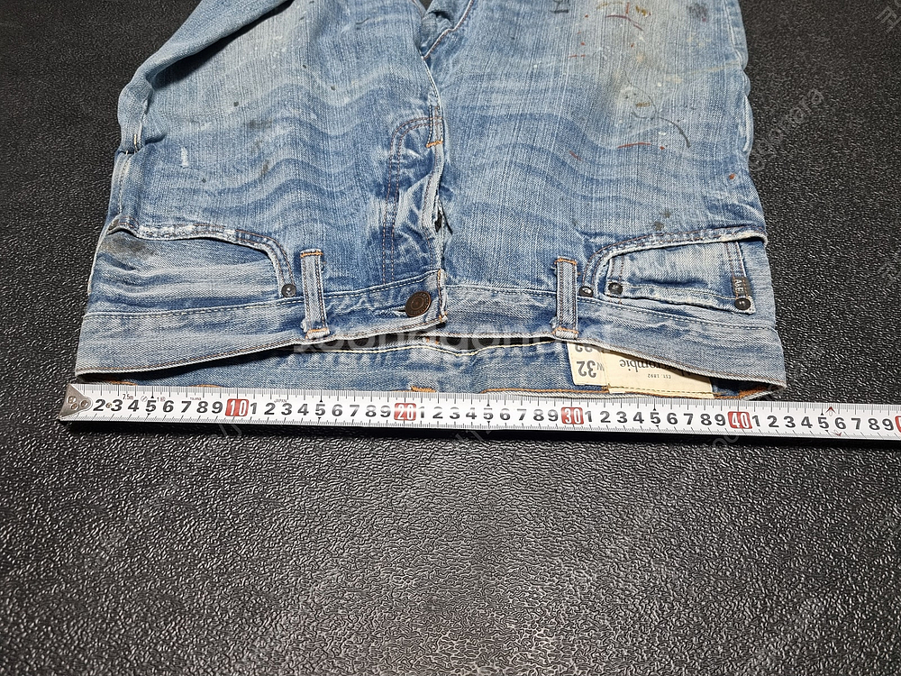 아베크롬비 페인트 워싱진 청바지 32 X 32--5