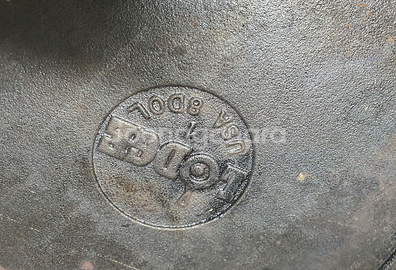 롯지 1896 주물 냄비와 뚜겅 made in usa--2