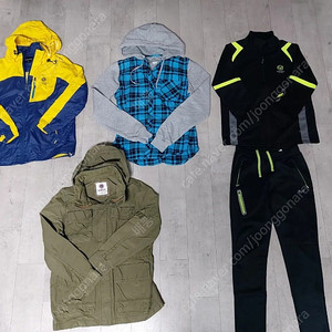 남아 150.155사이즈 티셔츠/바람막이 등 일괄