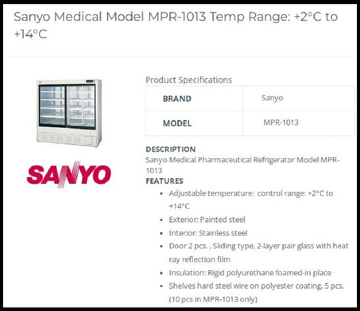 연구소 랩실장비 Sanyo Medical Refrigerator, 전기영동장치, Signal Generator 이미지