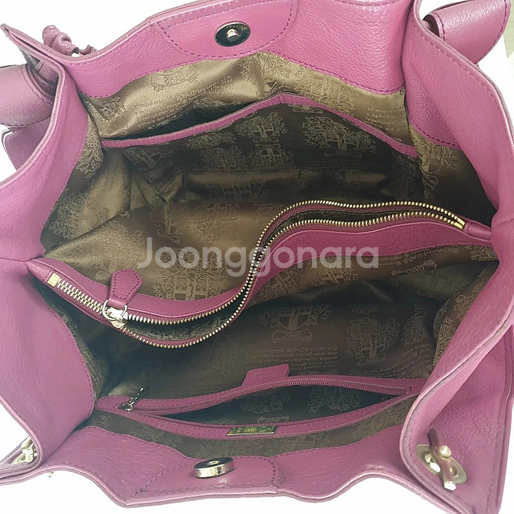 닥스DD 가죽체인토트백--6