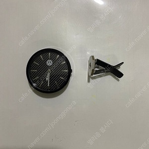 아날로그 블랙 야광바늘 차량용시계 자동차시계