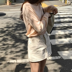 시어드 프레쉬 니트 애프리콧
