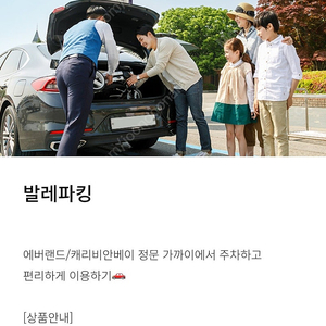 에버랜드/캐리비안베이 발렛파킹 발레파킹 양도합니다