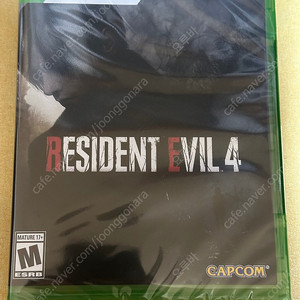 Xbox 바이오 하자드4 미개봉