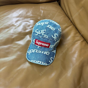 Supreme 슈프림 프레이드 워시드 데님 캠프캡 모자 (Frayed Washed Denim)