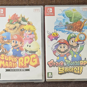 슈퍼마리오 RPG + 마리오&루이지 RPG 브라더십 [Nintendo Switch]