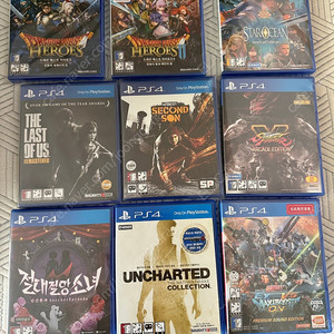 PS4 타이틀 개봉 일괄 팝니다