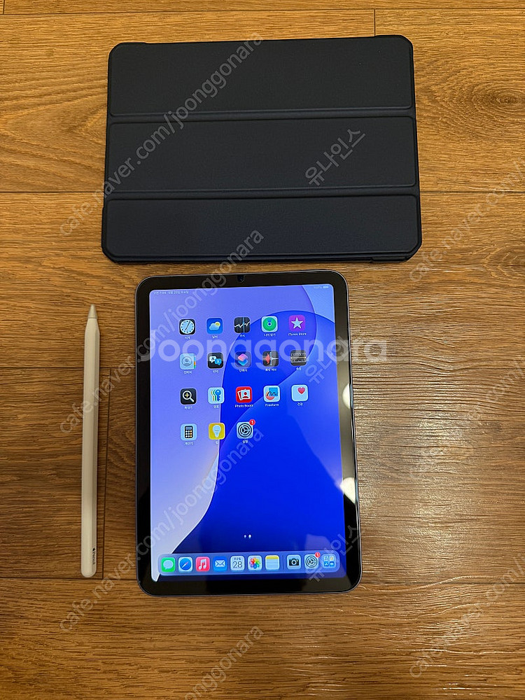 (춘천)아이패드 미니 6 wifi 256G 퍼플 + 애플펜슬 2새대 팝니다--0
