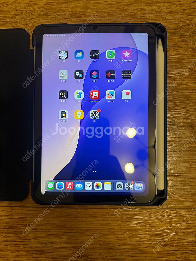 (춘천)아이패드 미니 6 wifi 256G 퍼플 + 애플펜슬 2새대 팝니다--1