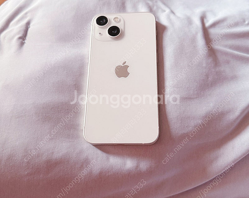 아이폰13 미니 256기가 스타라이트 배터리100--0