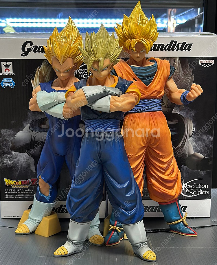 드래곤볼 그란디스타 손오공, 베지터, msp 베지트 3종--0