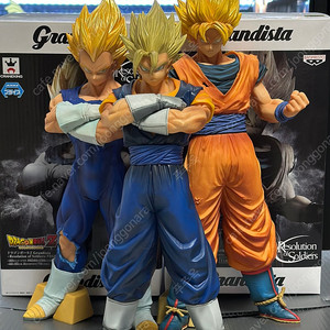 드래곤볼 그란디스타 손오공, 베지터, msp 베지트 3종