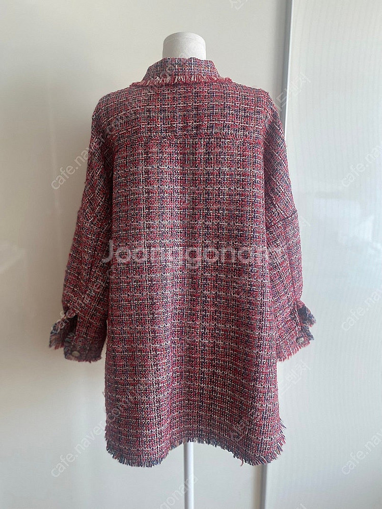 루즈핏 트위드 자켓--1