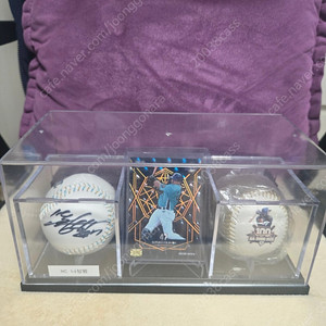 나성범선수 싸인볼/기념구 셑입니다