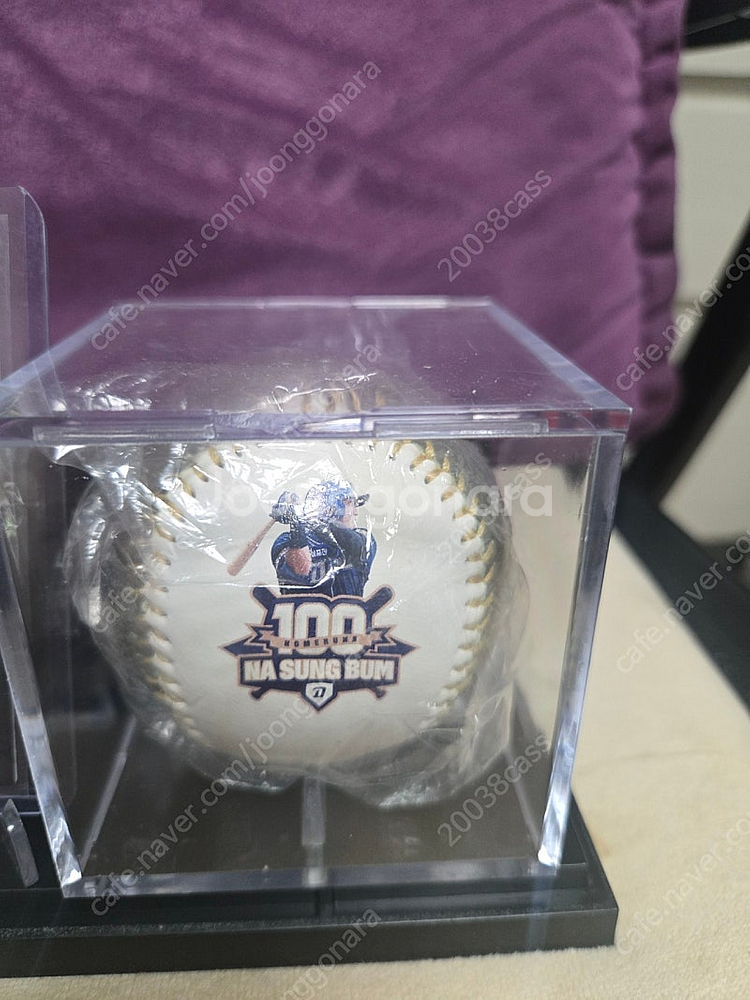 나성범선수 싸인볼/기념구 셑입니다--1
