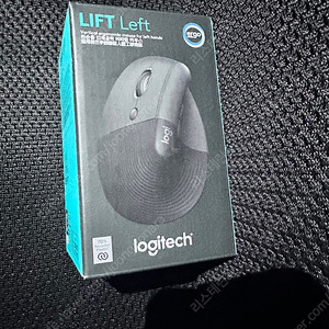 로지텍 ergo LIFT Left 인체공학 무선 마우스