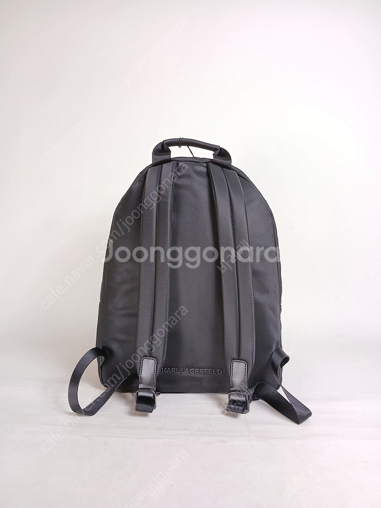 칼 라거펠트 아이코닉 검정 나일론 남성 백팩 정품 칼 라거펠트--3