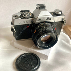 필카 미놀타XG-1+45mm 렌즈(작동O)- 택포
