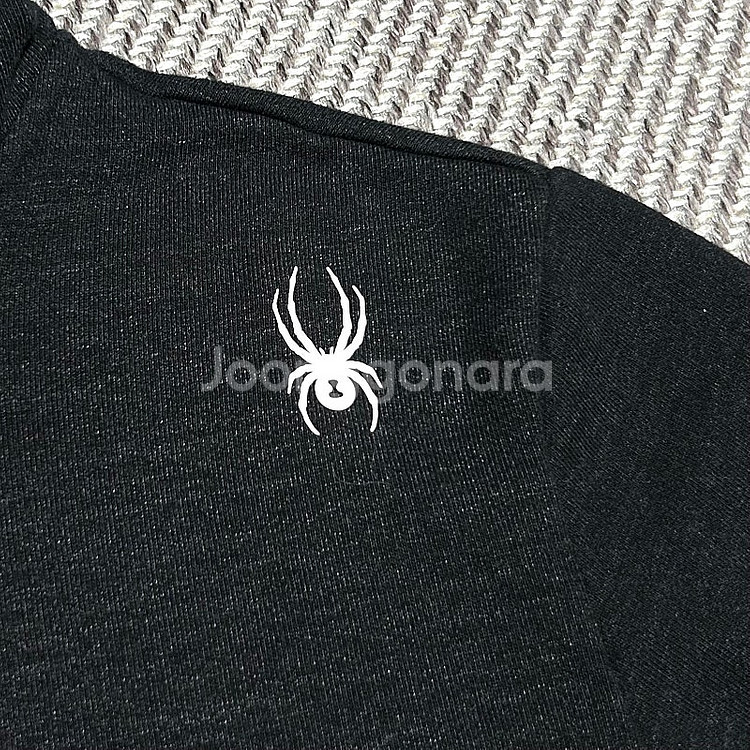 Spyder 스파이더 정품 다크그레이 반집업 후드티 판...--2