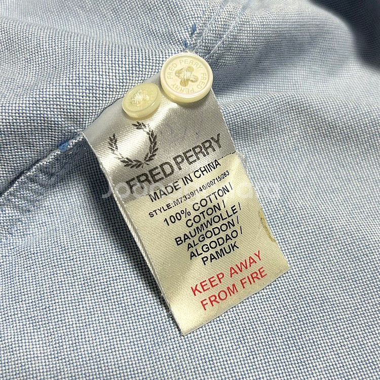 Fredperry 프레드페리 헤비 옥스퍼드 셔츠 판매합...--4