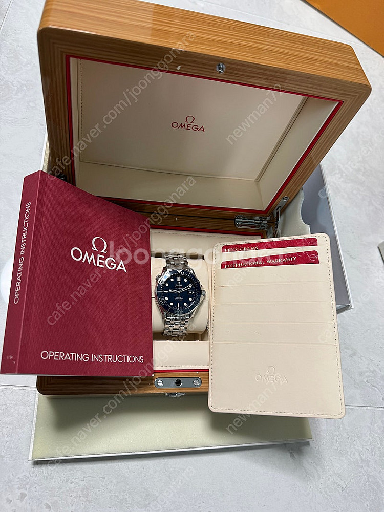 오메가 씨마스터300 청판--0