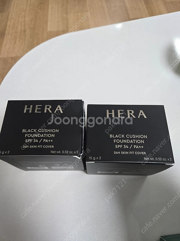 헤라 블랙쿠션 파운데이션 21C1 본품+리필 1개 새상...--0