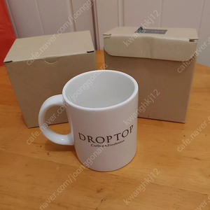 드롭탑 전지현 사인 머그컵