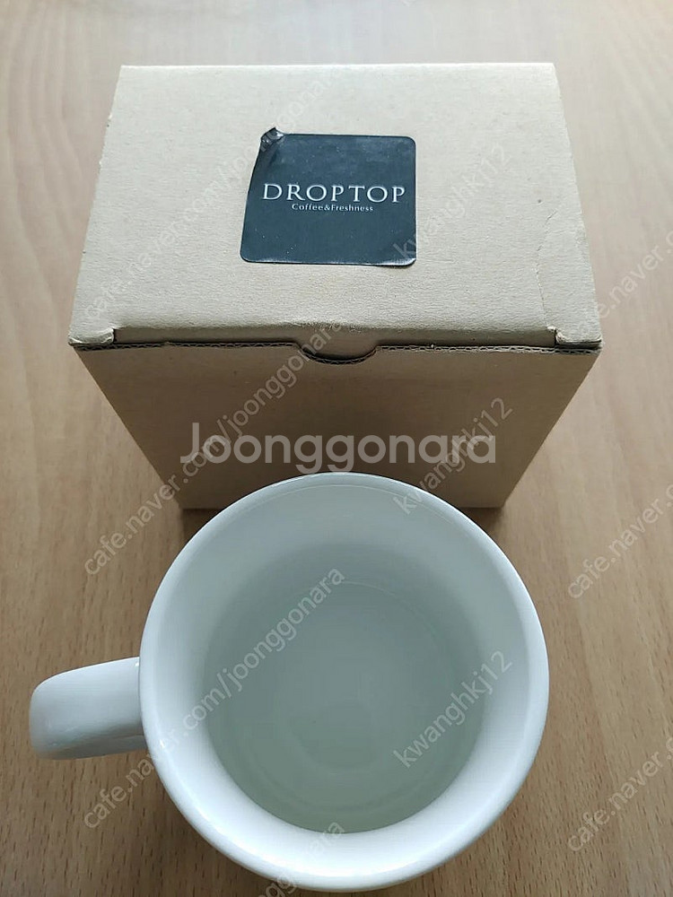 드롭탑 전지현 사인 머그컵--2