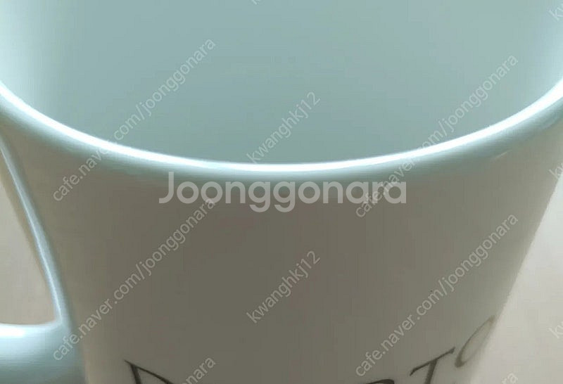 드롭탑 전지현 사인 머그컵--4