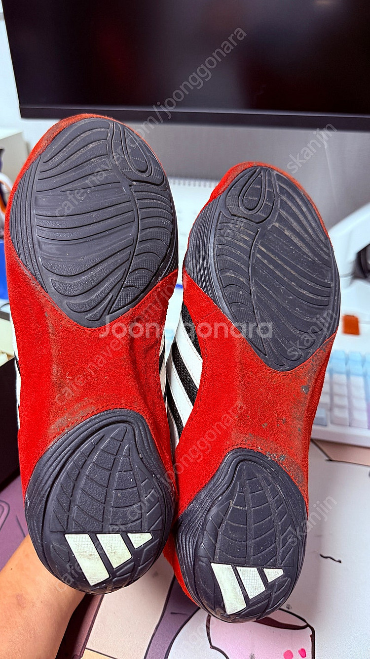 아디다스 복싱화 레슬링화 275 팔아요--4
