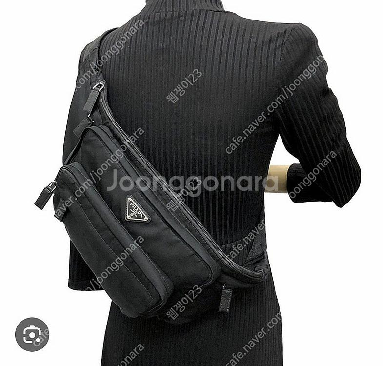 [최종가격인하] 프라다 PRADA 바이커백 벨트백 메신...--0