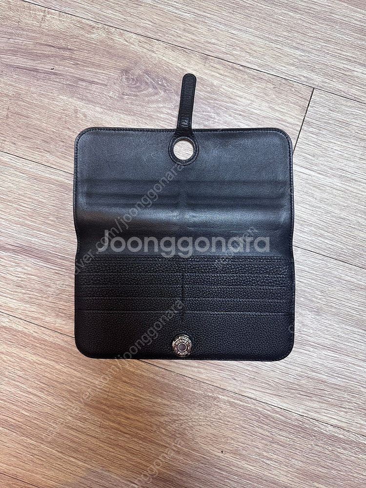 Hermes 에르메스 도곤 렉토 장지갑 (블랙-토고가죽--1