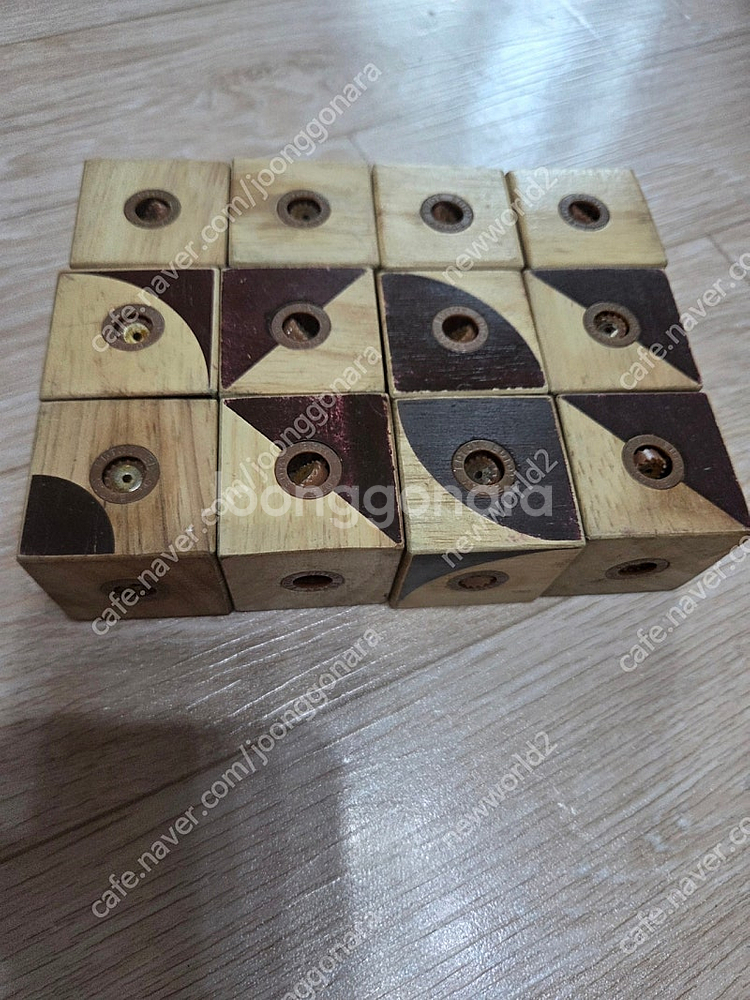 에드토이.에듀토이. 원목자석블록.원목자석교구--9