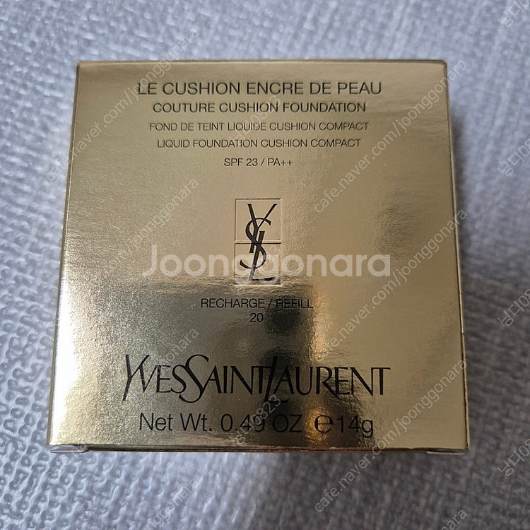 입생로랑 쿠션 리필 엉크르 드 뽀--0