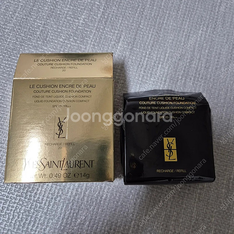 입생로랑 쿠션 리필 엉크르 드 뽀--2