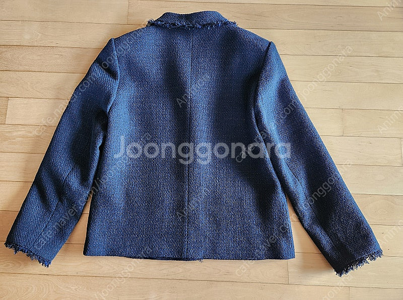 오르 로우카라 트위드자켓 S( 66사이즈)--1