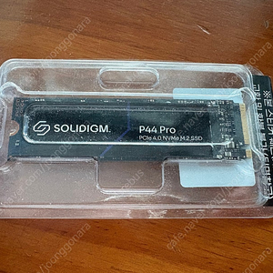 솔리다임 P44 Prp 2TB M.2 NVMe 2280 SSD 판매합니다