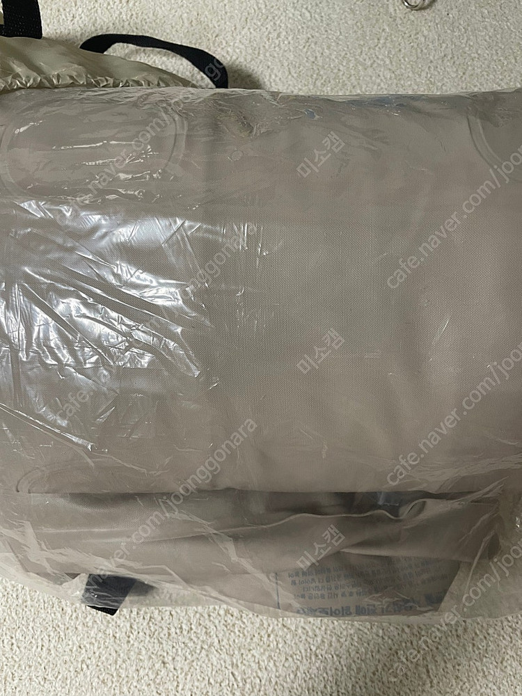 베어패커 펌프내장 에어매트 40cm 3인용--2