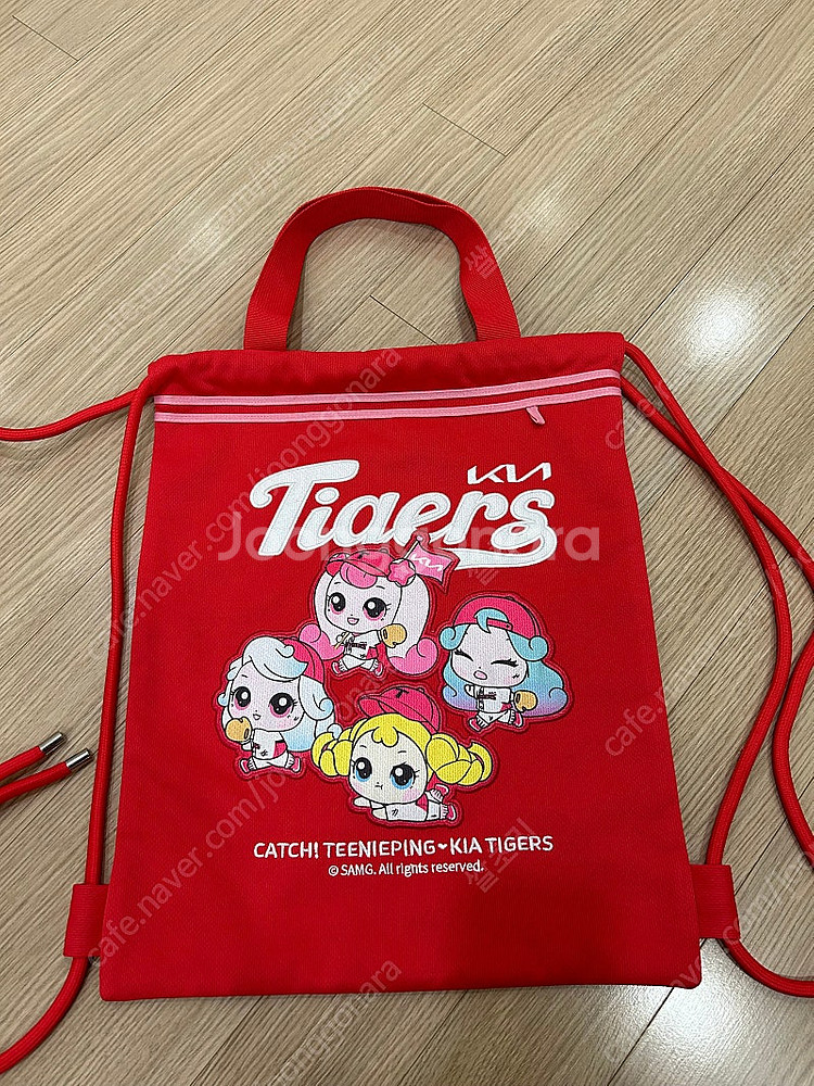 기아 타이거즈 캐치 티니핑 가방--1
