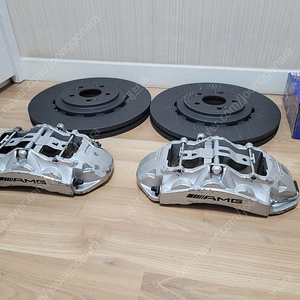 AMG 6p 캐리퍼 , 380mm 디스크 , EBC 패드 팝니다.