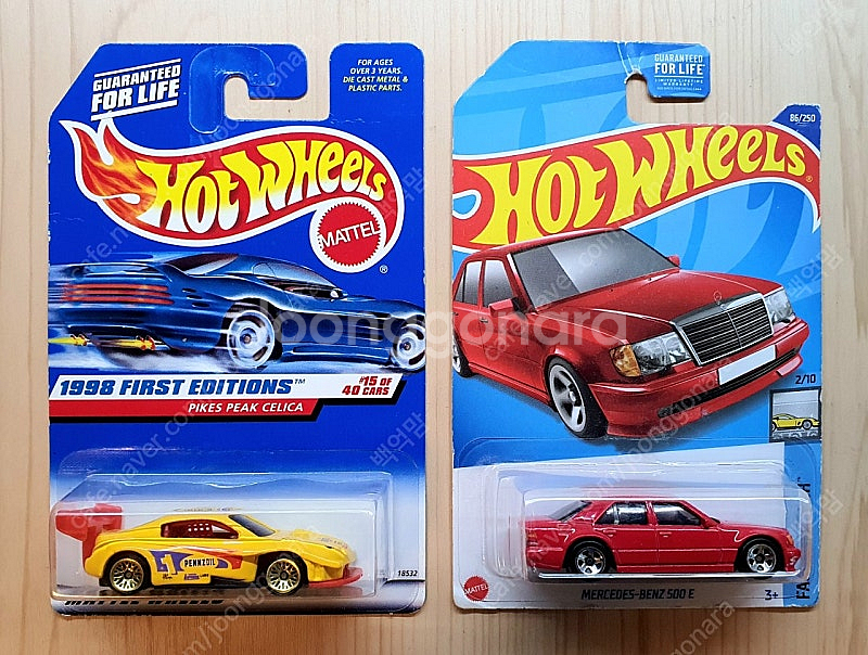 Hot Wheels 핫휠 원카 등 1차--1