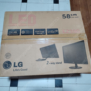 LG 모니터 E2350 LCD 23인치 2K 60Hz