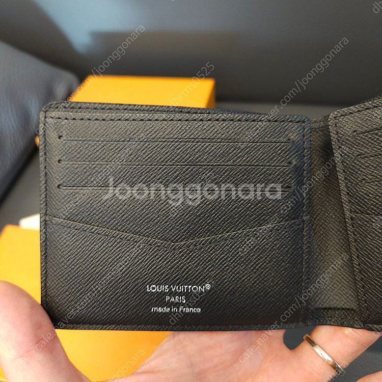 루이비통지갑 슬렌더월릿 이클립스정품--3