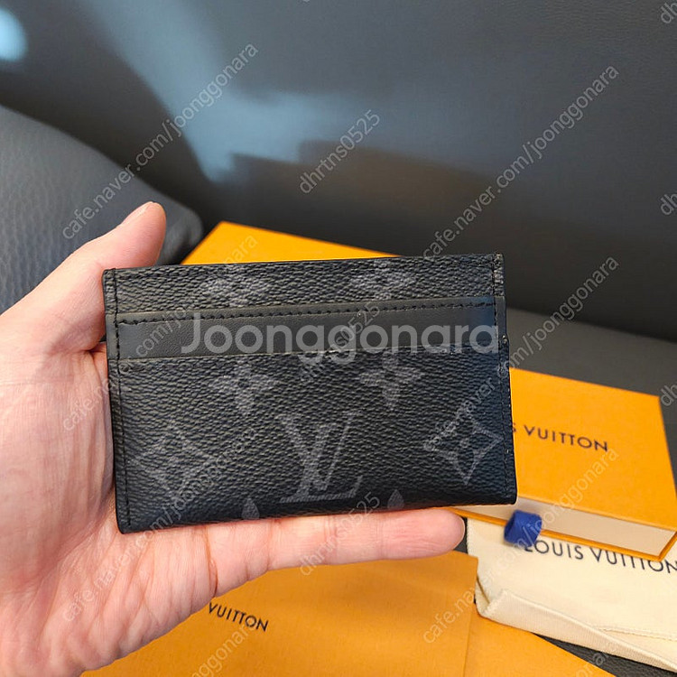 루이비통 지갑 카드지갑 이클립스 카드홀더 보증서 정품--7