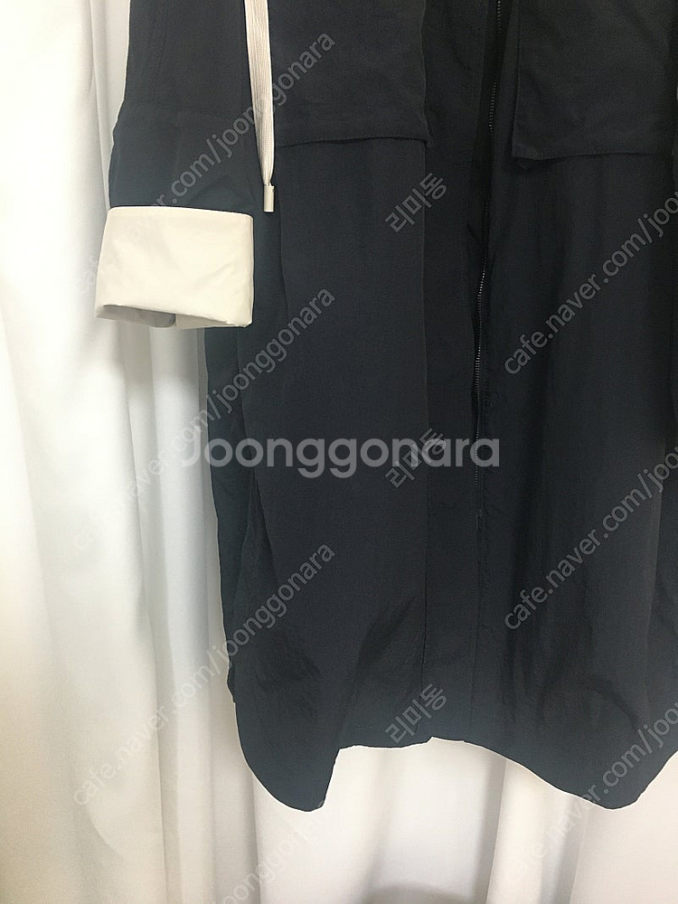 21S/S 새상품 구호 롱 후드 코트 점퍼 야상/ 한섬...--5