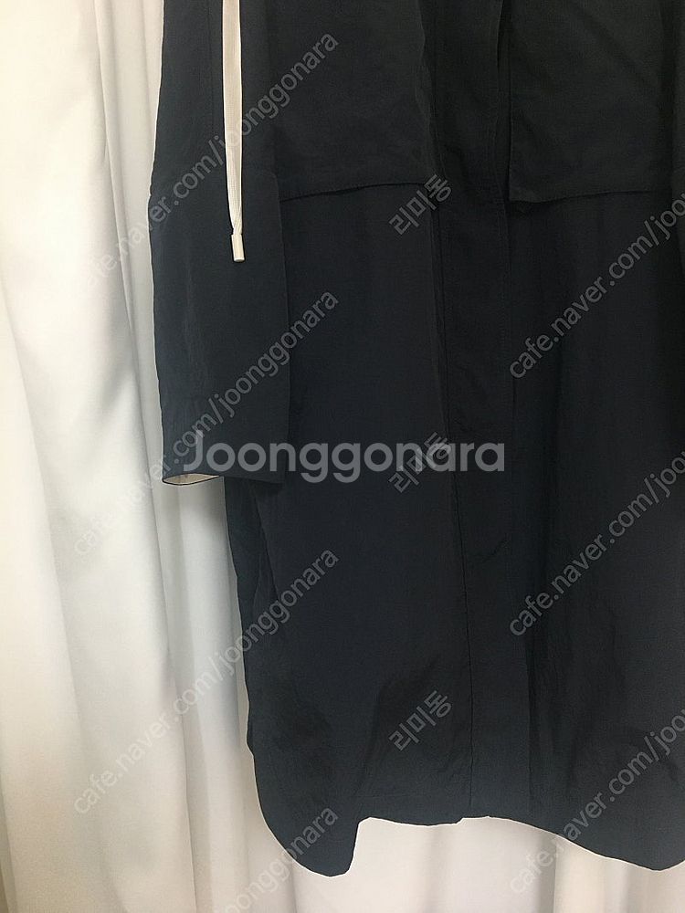 21S/S 새상품 구호 롱 후드 코트 점퍼 야상/ 한섬...--6