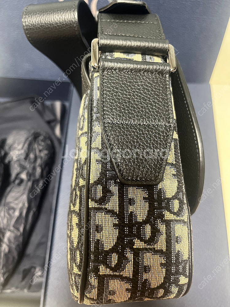 급처)디올 오블리크 새들 미니백--5