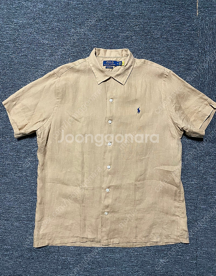 [급처] 최신형 QR택 폴로 랄프로렌 린넨 캠프 셔츠 급처해요 / RRL--5